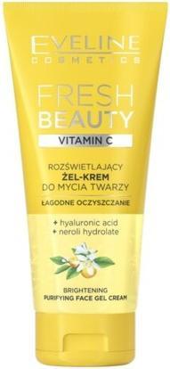 Eveline Fresh Beauty Illuminating Face Wash Gel-Cream With Vitamin C 150Ml (Gel, 150 ml)