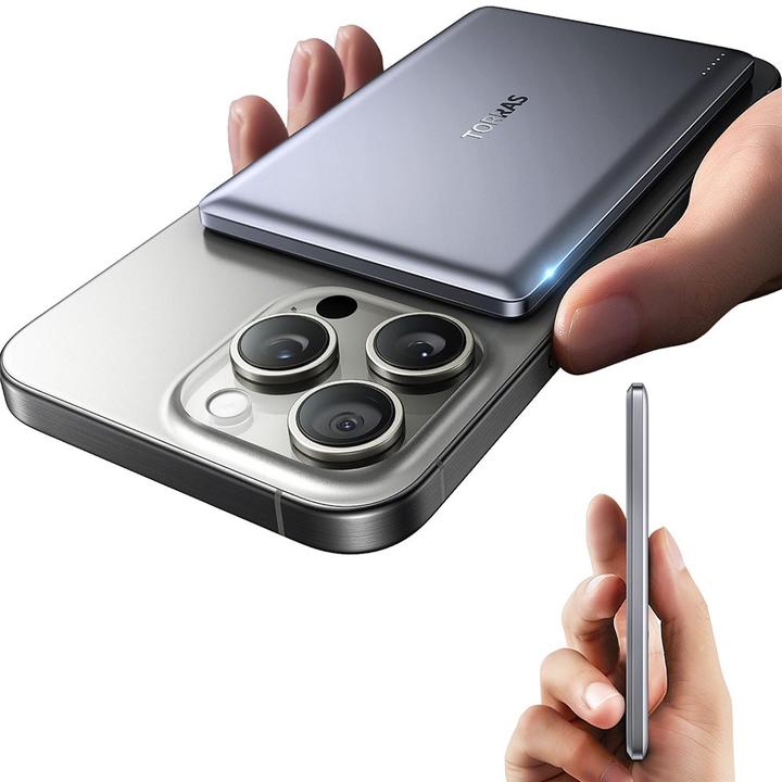 Actual product image Torras MiniMag Powerbank (5000 mAh, 18 W, 18 Wh)