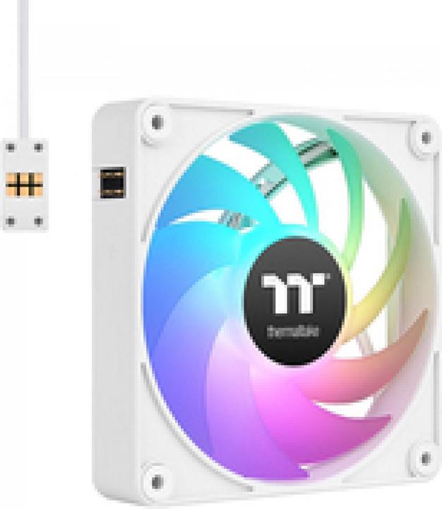 Thermaltake TT CT140 EX ARGB Sync PC Cooling Fan 3 Pack blanc (140 mm, 3 x)