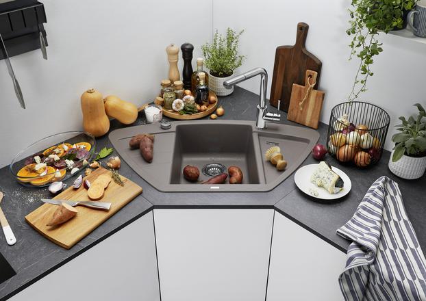 Produktbild Blanco Zia 9 E (Einbauspüle, 51 cm, 93 cm)