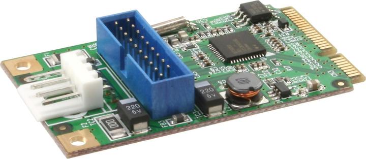 Actual product image InLine Mini PCIe card