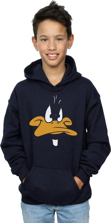 Actual product image Looney Tunes Boys Daffy Duck Face Hoodie (152, 158)