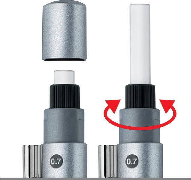 Produktbild Faber-Castell Druckbleistift (0.70 mm, B, 1 x)