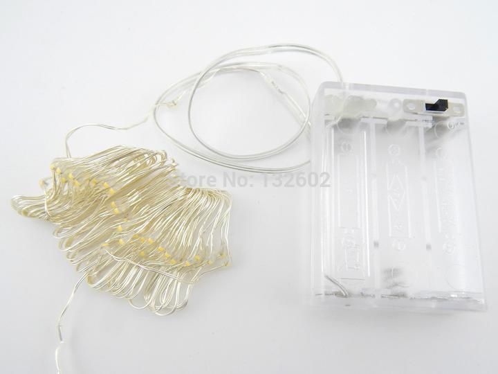 Actual product image LED garland 5m (battery operated)