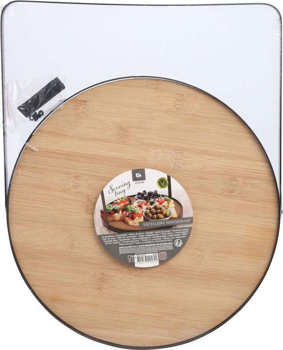 Actual product image Natura Punto Serving Tray Wood and Metal
