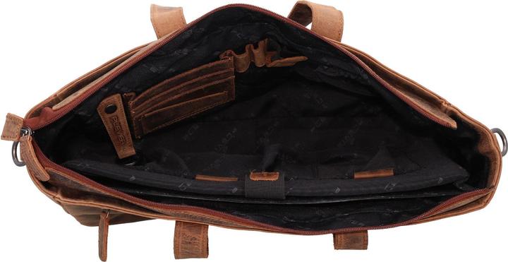 Actual product image Plevier Hopper shop 15.6 inch bruin. (13 l)