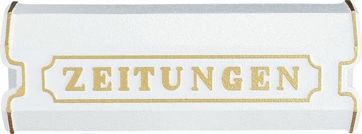 Actual product image Burg Wächter Newspaper roll cast iron newspaper box 1890
