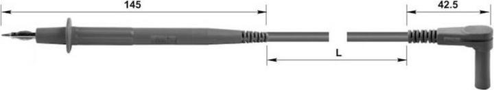 Produktbild Stäubli 4 mm Sicherheitsmessleitung 150 cm