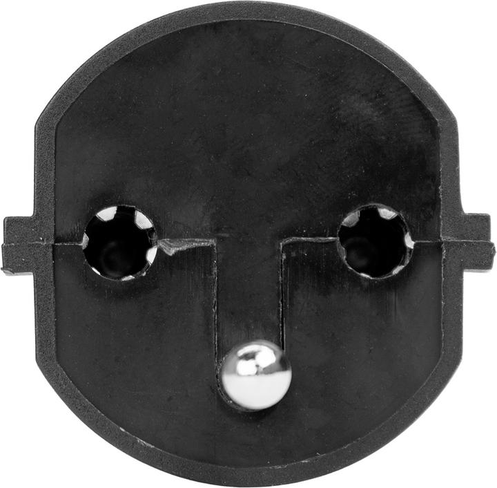 Actual product image Steffen Fix adapter (Type 12, CEE 7/7)