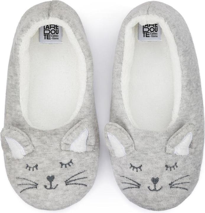 Immagine prodotto La Redoute Collections Calde pantofole con motivo a gatto (28)