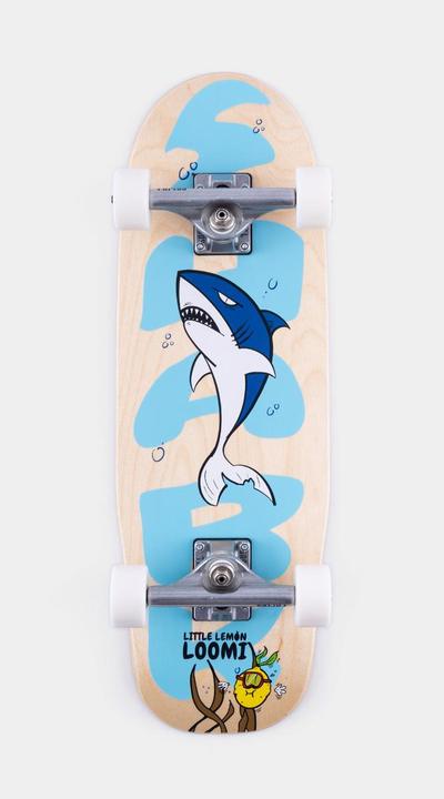 Immagine prodotto Little Lemon Loomi Loomi Boards Corkgrip, Squalo (24.75")