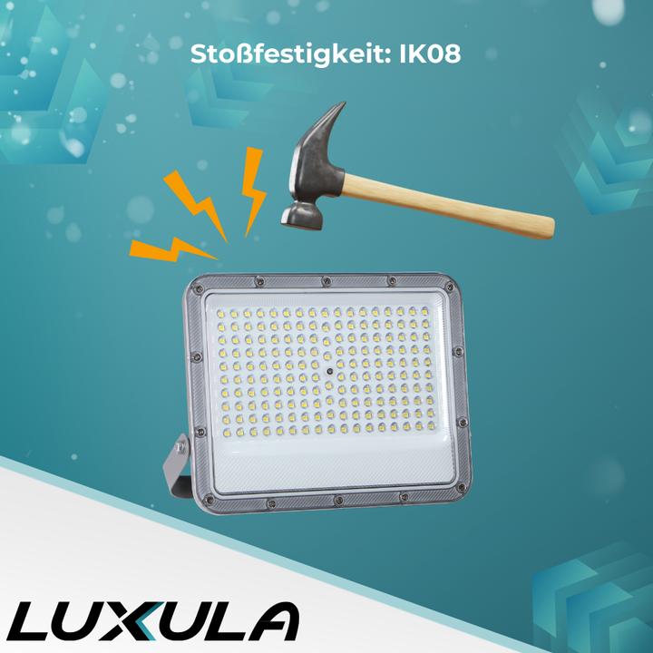 Immagine prodotto Luxula LED-Fluter, EEK: E, 100W, 12000lm, 4000K, IP65, grau (12000 lm, IP65)