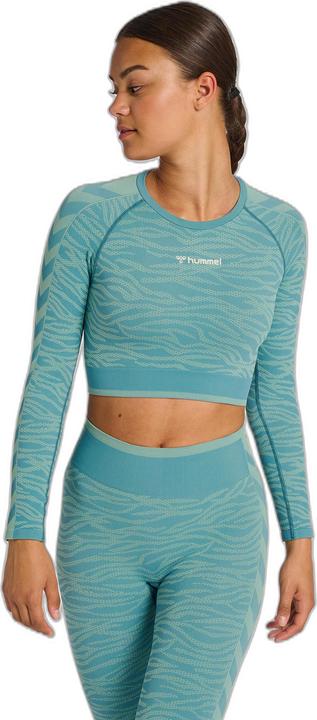 Actual product image hummel Mt Saga Seamless Crop T-Shirt Ls (L)