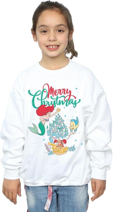 Image du produit Disney - Sweat PRINCESS ARIEL MERRY CHRISTMAS - Fille (140, 146)