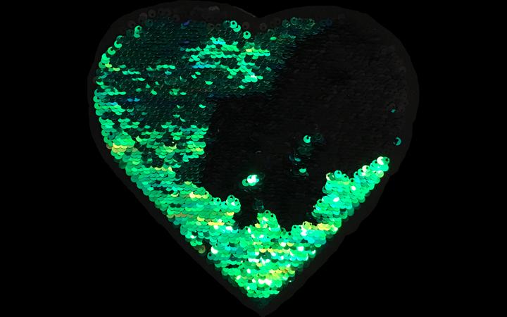 Immagine prodotto Magical Sequins Lustrini magici battito del cuore - 19cm X 18cm (1 x)