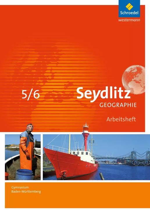 Produktbild Seydlitz Geographie 5/6. Gymnasien. Ausgabe 2016. Arbeitsheft. BW (Deutsch, Marianne Schmidt, Andreas Greis, Patricia Dreizler, Inge Hamm, Irmgard Werb, Felix Kietz, Anja Hebel, Manuel Obert, 2016)