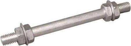 Grafner Schubkarrenrad 4.80/4.00-8 PU Luftbereifung Metallfelge mit Achse Schubkarrenreifen