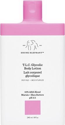 Drunk Elephant Pflege T.L.C. Glycolic Body Lotion 240 ml (Körperlotion, 240 ml)