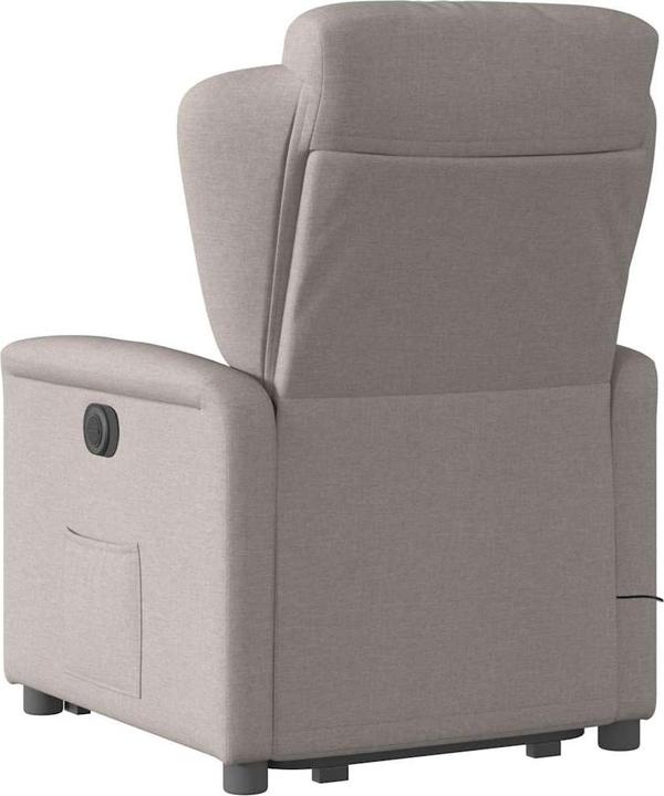 Produktbild VidaXL Elektrischer Massagesessel mit Aufstehhilfe Taupe Stoff