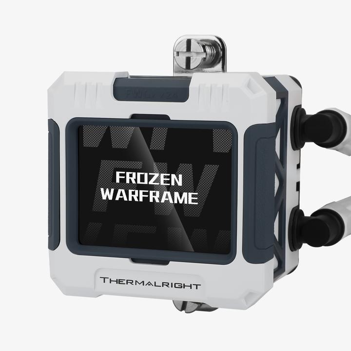 Image du produit Thermalright Frozen Warframe 360 White ARGB - AIO, 360mm, LCD