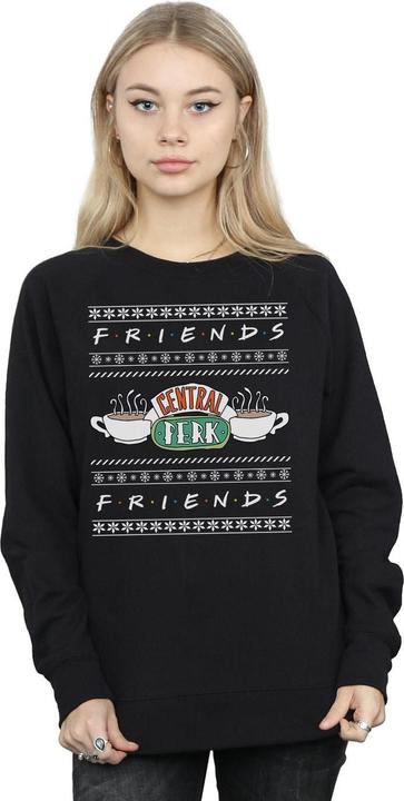 Actual product image Friends Womens/Ladies Fair Isle Central Perk Sweatshirt (L)