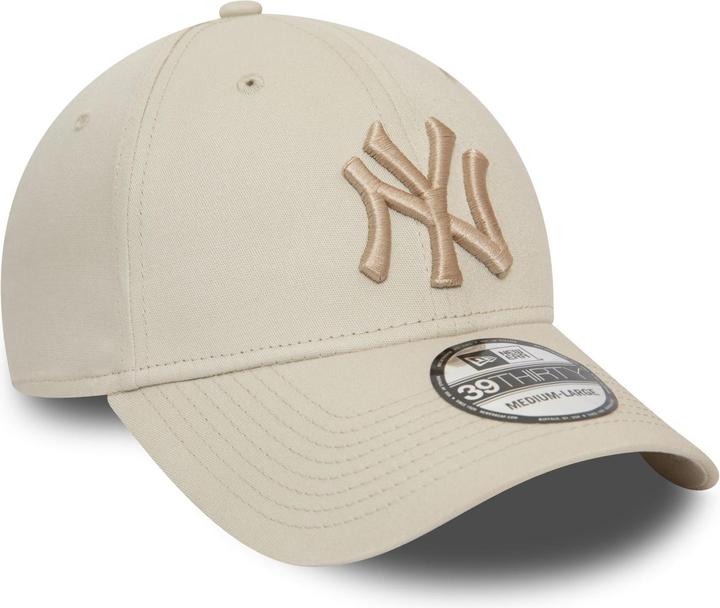 New Era 39Thirty Stretch Cap - New York Yankees stone - L/XL (L)