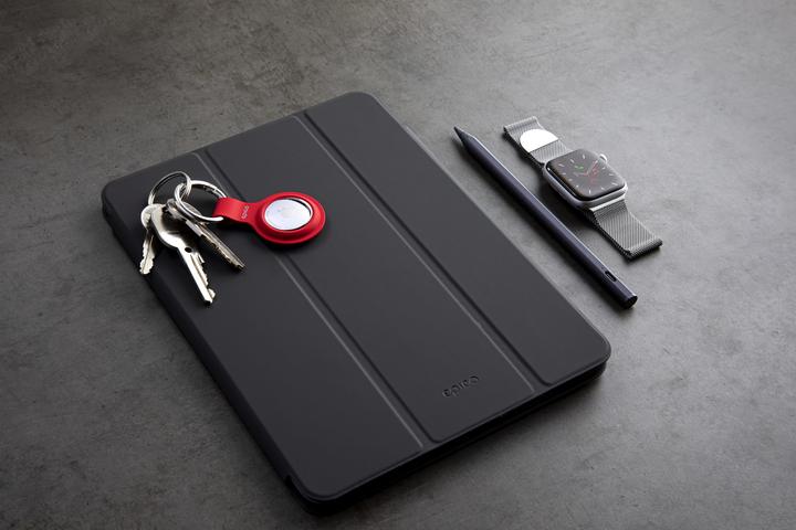 Actual product image Epico Case Silicone Airtag Black