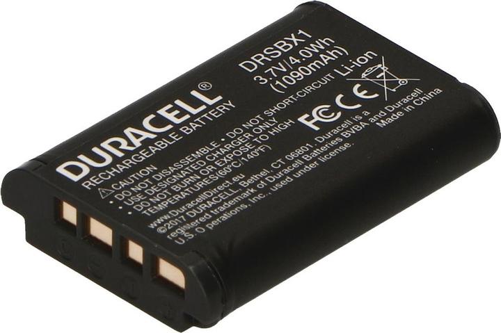 Image du produit Duracell Batterie Li-Ion 1090 mAh pour Sony NP-BX1 (Batterie)