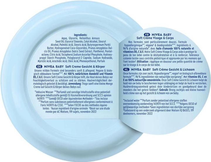 Produktbild NIVEA Soft Creme Gesicht & Körper 200ml