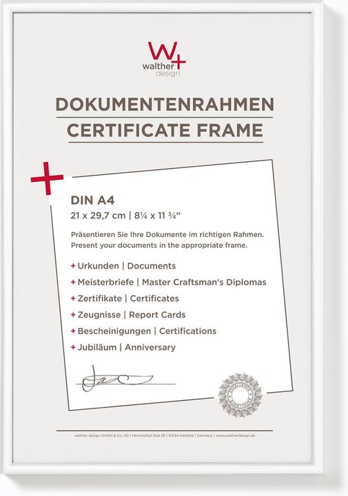 Immagine prodotto Walther Design nuovo stile di vita (21 x 29,7 cm)