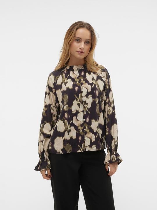 Produktbild Vero Moda Vmcelina L/S Frill Shirt Wvn Exp Hemd (S)