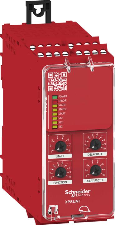 Actual product image Schneider Electric Safety relay 10Fkt 1circuit PLe/Kat4/SIL3 3Suv+3Sv 0.1-900s 1Ö 2T 24V SK