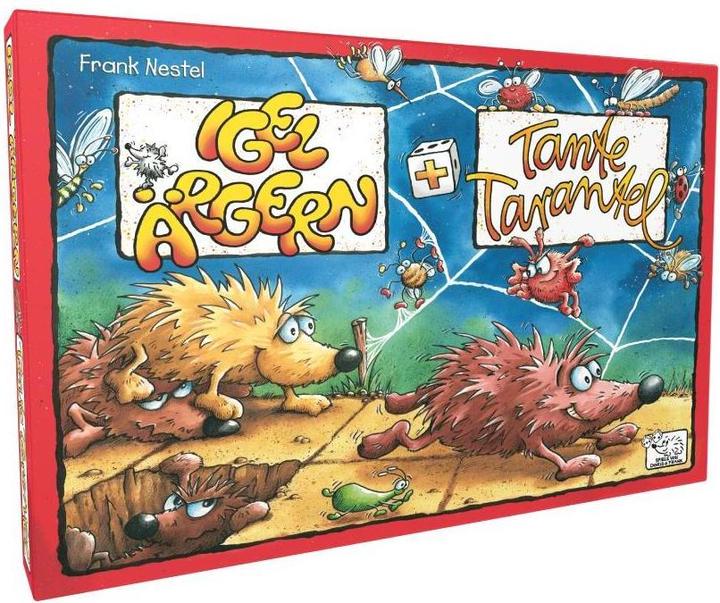 Produktbild DF008 - Igel Ärgern + Tante Tarantel - Brettspiel, für 2-6 Spieler, ab 8 Jahren (DE-Ausgabe) (Deutsch)