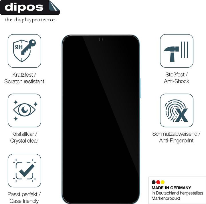 Produktbild Dipos Anti-Shock Displayschutz 9H (1 Stück, Honor 5X)
