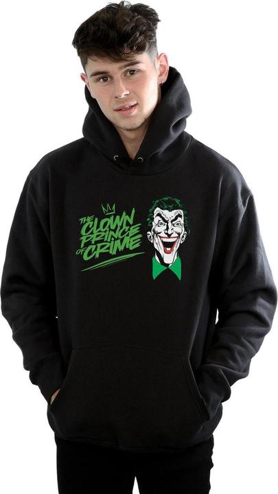 Actual product image Mens Batman Joker The Clown Prince Of Crime Hoodie (4XL)