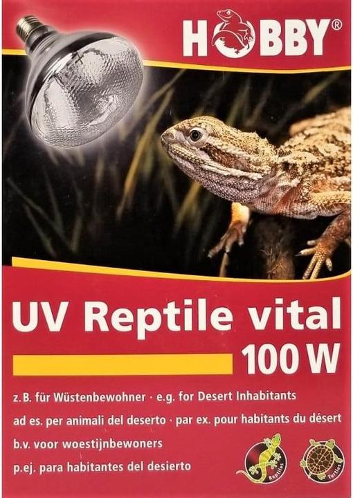 Produktbild Hobby Terrarienlampe UV-Reptile vital, E27, 100 W (UVA, UVB)