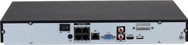 Actual product image Dahua NVR4204-P-EI 4 channel NVR PoE, HDMI/VGA (Network Video Recorder (NVR))