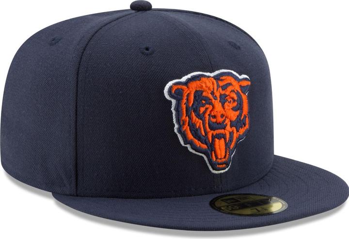 New Era 59Fifty Fitted Cap - NFL Chicago Bears navy - 7 1/4 (7 1/4)