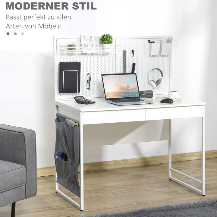 Image du produit Homcom Bureau (110 x 58.5 x 127 cm)