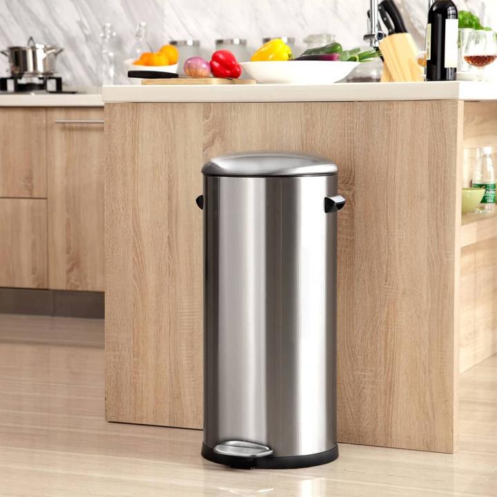 Actual product image EKO Pedal bin Belle Deluxe 30 litres stainless steel (30 l)