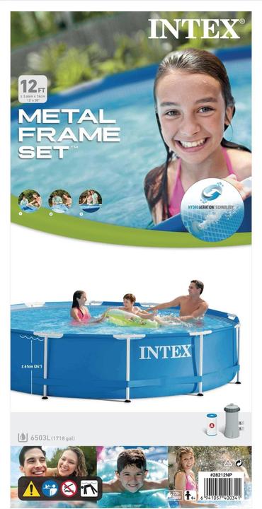 Image du produit Intex Cadre métallique (Ø 366 x 76 cm)