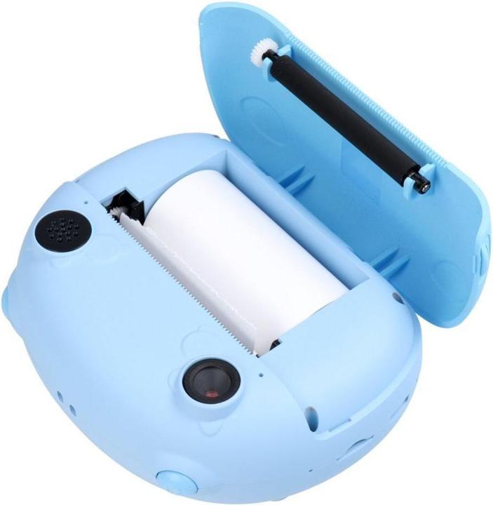 Actual product image OEM Smart device Digital kids camera with printer KDC-0013B blue