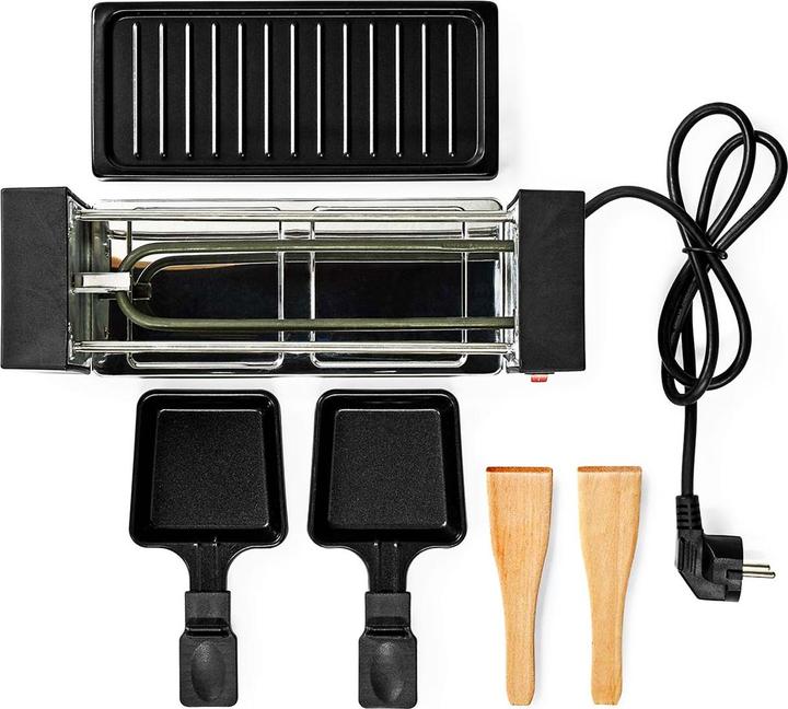 Image du produit Nedis Gourmet/Raclette Grill 2 Persons Spatula Non stick coating Rectangle