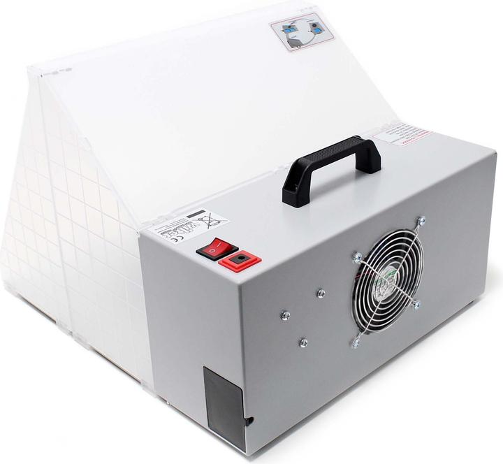 Image du produit Wiltec Airbrush Cabine d’aspiration pour Airbrush 6 m³/min Filtre Brouillard de peinture