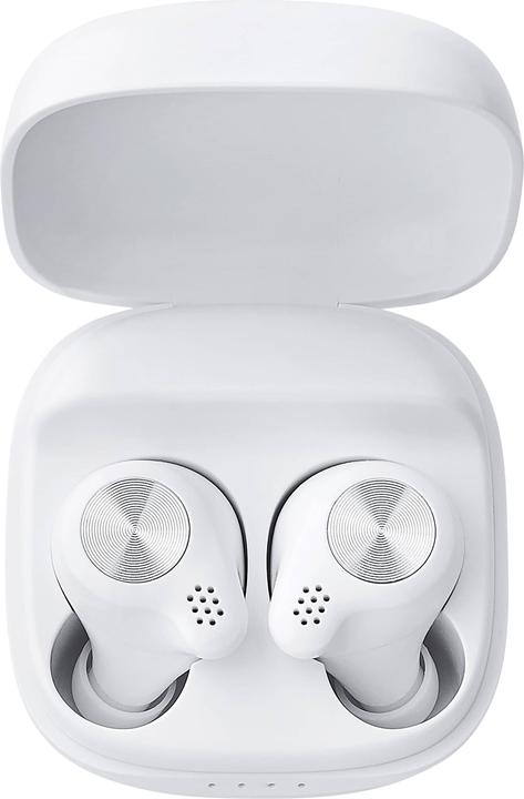 Intenso Buds Micro - TWS True Wireless Headphones T200 avec mode jeu et jusqu'à 25 heures de lecture de (6.50 h, Sans fil)