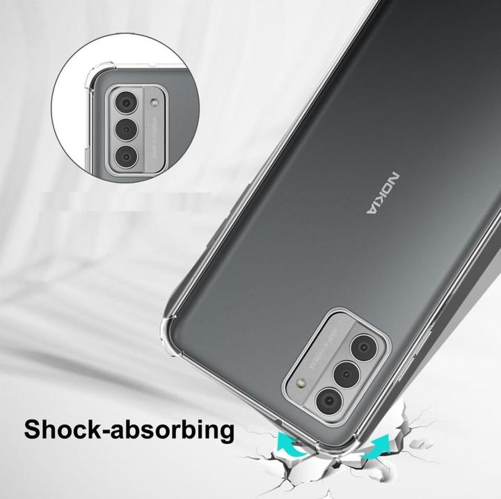 Immagine prodotto Screenguard Nokia G42 Cover Crystal Soft Airbag Bumper (Nokia G42)