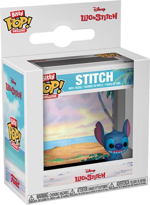 Immagine prodotto Funko Disney Bitty POP! deluxe figure in vinile Stitch(Beach) Display (12) 2,5 cm