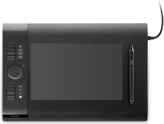 Produktbild Wacom Intuos4 M A5 Wide, Grafiktablett, deutsche Version (5080 lpi)