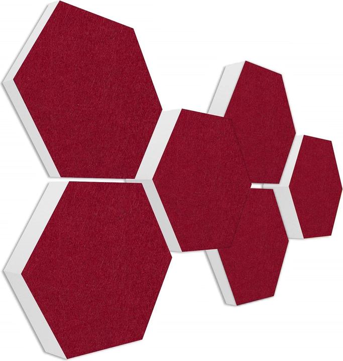 Produktbild Platino24 Schallabsorber Bordeaux (6 Stk.)