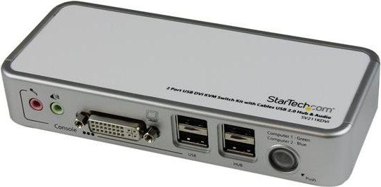 Immagine prodotto StarTech Kit Switch Kvm 2 Porte USB Dvi